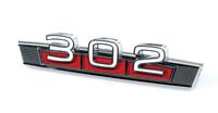 emblem frontskjerm "302"