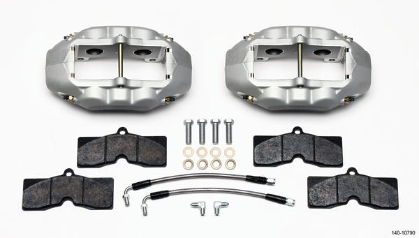 D8-4 Rear Calipers, Clear Anodized