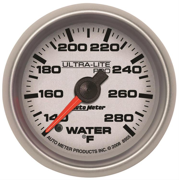 Water temperature, 52.4mm, 100-260 °F, electric