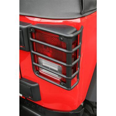 Taillight Guards, Steel, Black Powdercoated