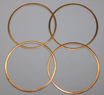 Copper Rings Head 90,5mm / 92mm, 1,0mm