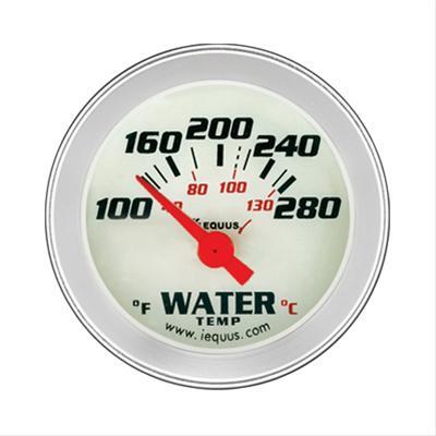 Water temperature, 38mm, 100-280 °F, electric