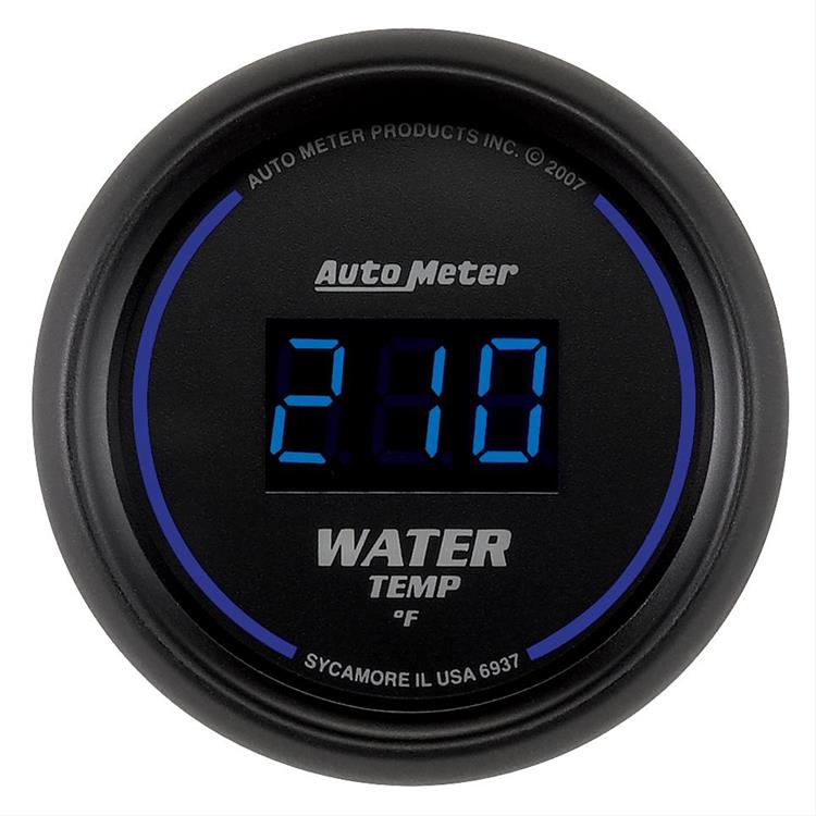 Water Temperature Gauge 52mm 0-340f Cobalt Digital Electric