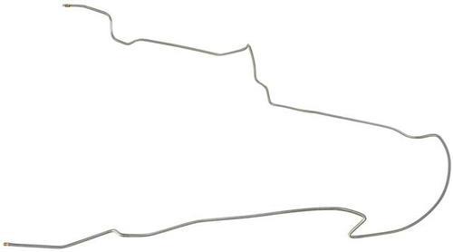 Brake line front to rear, 1 piece