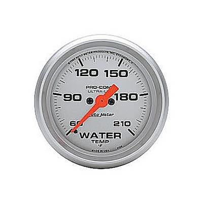 Water temperature, 52.4mm, 60-210 °F, electric