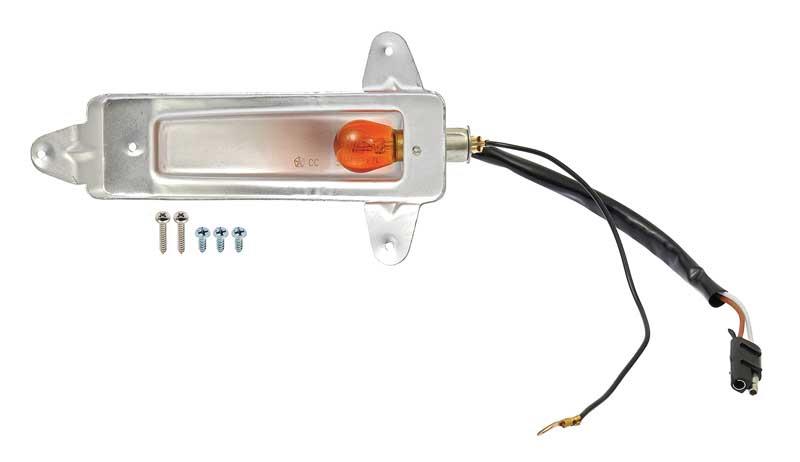 1967 Dart Park Lamp Housing with Pigtail Connector - RH