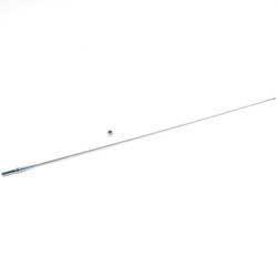 Antenna Mast, AM/FM Radio, Stainless Steel, Polished, Chevy, Each