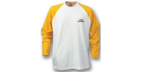 Tshirt, Long Sleve, Yellow, Large