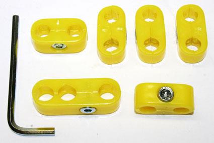 Cable Separators 7-8mm Yellow
