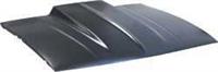 Hood, Steel, EDP Coated, Bolt-On, 2 in. Cowl Induction Style, Chevy, Each