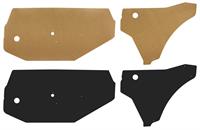 Water Shields, 1968-72 GM "A" Body Coupe/1969-72 Grand Prix, Front/Rear