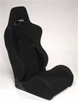 Seat Eco Reclinable Black Cloth Left