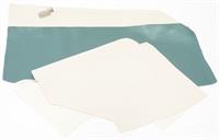 1965 IMPALA SS CONVERTIBLE WHITE/AQUA REAR ARM REST / WELL COVERS
