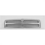 Grille, Main Grille, Stock, ABS Plastic, Chrome, Dodge