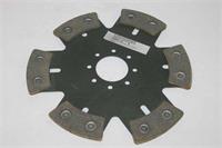 6-puck 250mm clutch disc without hub
