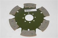 6-puck 228mm clutch disc without hub