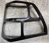 Taillight Cover Abs-plastic Carbonfiber Look