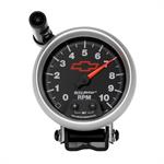 Tachometer, Sport-Comp II, Chevy Bowtie Emblem, 0-10,000 rpm, 3,75"