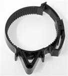 Mounting Clamps, Brake Line, Nylon, Black, Accepts 0.187 in. Diameter, Each