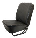 Seat Cover Front and Rear Black