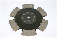 6-puck 228mm clutch disc with hub S (25,4mm x 24)