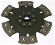 6-puck 228mm clutch disc with hub X (25,4mm x 10)