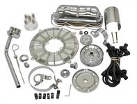 Chrome Kit Motor, with Grey Plastic Parts