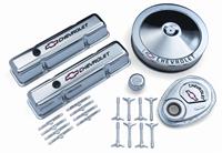 Engine Dress-Up Kit, Chrome, Tall Valve Covers/Air Cleaner/Timing Cover/Breather,