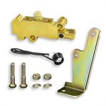 Brake Proportioning Valve, Fixed, Dual Inlet, 3 Outlets, Brass, Natural, Disc/Disc, With Bracket