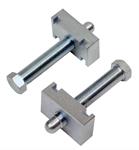 Torsion Bar Adjusters, Steel, Zinc Plated, Dodge, Plymouth
