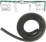 Hood Weatherstrip, Coupe/Convertible, Rear Edge