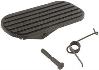 Pedal Pad, Gas Pedal Position, Rubber, Black, Pin, Spring, Chevy, GMC, Oldsmobile, Pontiac, Each