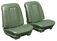 Bucket Seats, 1971-72 Chevelle/El Camino, Assembled w/ Headrests