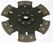 6-puck 215mm clutch disc with hub W (25,4mm x 14)