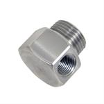 acuum Fitting, 90 Degree, 3/8 in. NPT Male, 1/8 in. NPT Female, Stainless Steel, Natural, Each