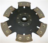 6-puck 228mm clutch disc with hub X (15/16" x 23)