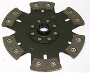 6-puck 228mm clutch disc with hub W (25,4mm x 14)