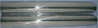 Exhaust Shields, 4" Tube Side, Stainless Steel, Plain
