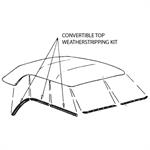 Convertible roof rail kit