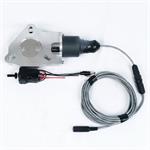 avgasskontrollventil 2,5"(64mm), elektrisk avgassskjell