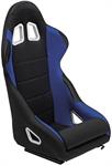 Seat K5 Steeltube Black / Blue Cloth