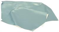 1967 IMPALA AND SS CONVERTIBLE LIGHT AQUA REAR ARM REST / WELL COVERS