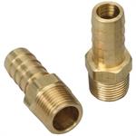 Fittings, Straight, 1/2" Hose Barb to 3/8"NPT