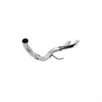 Tailpipe, Direct Fit, Steel, Aluminized, 2.25 in. o.d., Chrome Tip, Driver Side, Chevy, Pontiac, Each