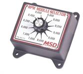 RPM Module Selector, Plastic, Black, 7,600-9,800 rpm, 200 rpm Increment