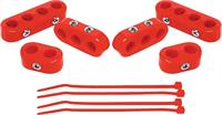 TAYLOR CLAMP-STYLE WIRE SEPARATOR SET 7-8.2 MM - RED 6-PIECE