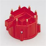 Distributor Cap, Male/HEI-Style, Red, Clamp-Down