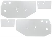 Water Shields, Convertible, Front/Rear