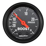 Boost Pressure Gauge 52mm 30 in . Hg . -vac / 30psi Z-series Mechanical