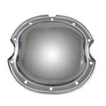 Differential Cover, 10-bolt, Steel, Chrome, GM 8.2 in., BOP Axle